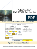 Materi #5 2SLS Dan 3SLS