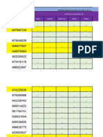 Numeros de Celular Lunes Martes Miércoles Jueves Viernes: Participacion Maraton