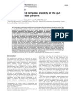 Composition and Temporal Stability of The Gut Microbiota in Older Persons