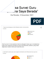 Analisa Survei - Dimana Saya Berada