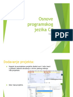 Osnove Programskog Jezika C#