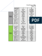 Timetable With Exam Duty (Feb 21 & 22)