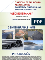 Geomembrana - Ing Felipe Quiñones Paucar