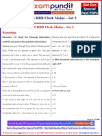 IBPS RRB Clerk Mains - Set 2