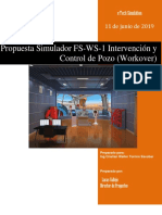 Simulador FS-WS-1 Intervencion y Control de Pozo (Workover)