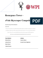 Resurgence Tower - Evolo Skyscraper Competition: Major Qualifying Project 2018-2019