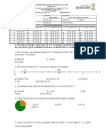 Examen Diagnostico Matematicas 7° Nuevo)