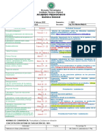 Acuerdo Quimica General I- 2022