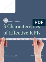3 Charcteristics of Effective KPIs