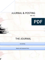 Journal and Posting