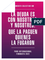 La deuda es con nosotras y nosotres. Que la paguen quienes la fugaron