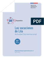 Actividad Socioemocional DIA Diagnostico 3 Basico