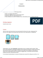 Lesson 6 Sedimentation