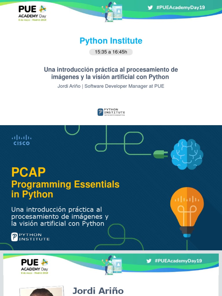 Introducción al Procesamiento de Imágenes en Python | PDF | Python ...