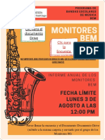 Poster Del Informe Anual de Los Monitores BEM