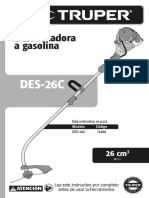 Desbrozadora A Gasolina: DES-26C