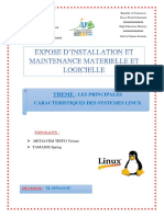 Caracteristiques Linux 1 PDF