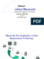 Embedded Bluetooth: Sanya Chawla