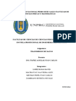 Actividad Grupal - Transmisión de Datos