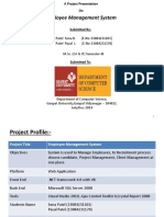 Employee Management System Project Presentation