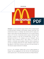 McDonald's Global Expansion and Brand Loyalty