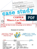 Copper Minera Las Piedras of Chile: Please Sit Close To Your Own Group, As We Will Do A Game