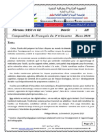 Dzexams 3as Francais As - E2 20201 551001