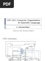 CSC 222: Computer Organization: & Assembly Language