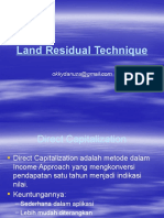 Land Residual Technique