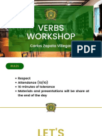 Class 1 VerbsWorkshop