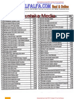 Daftar Harga Buku Penerbit Pustaka Media