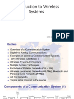 Introduction to Wireless Systems