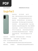 Brochure Google Pixel 5