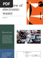 Overview of Electronic Waste