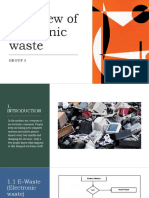 Overview of Electronic Waste