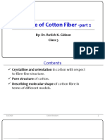 Class 5 - Structure of Cotton