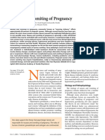 Nausea and Vomiting of Pregnancy