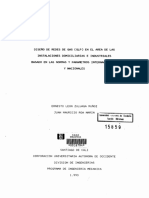 Diseños de Redes de Gas Residual