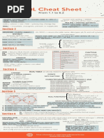 SQL Cheat Sheet: Section 1