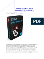 IObit Driver Booster Pro 8.5.0.496 + (Portable) (Activados) (Es) (10062021)