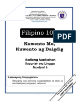 FILIPINO 10 - Q3 - Mod6 - Division SLEM No Key To Correction