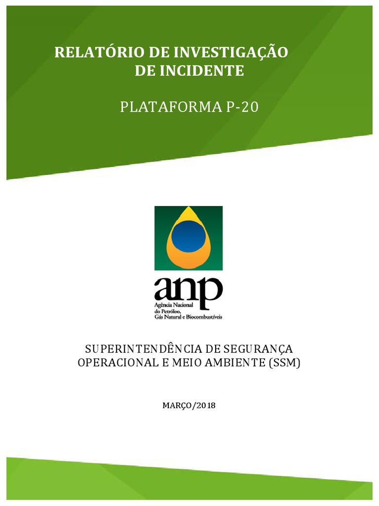 Relatorio Acidente P 20 Final Pdf