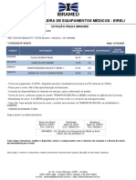 Indústria Brasileira de Equipamentos Médicos - Eireli: Cotação Peças Ibramed