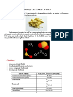 Curs 5 - Compusi Cu Sulf