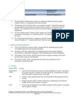 Internal Financial Audit Procedure