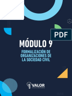 FORMALIZACIÓN DE ORGANIZACIONES DE LA SOCIEDAD CIVIL