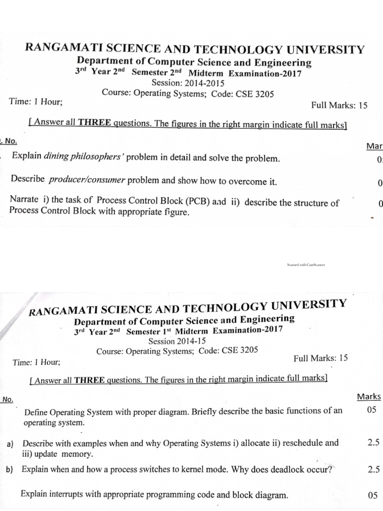 Previous Questions 1st 2nd | PDF