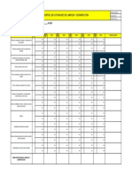 Formato Registros Limpieza y Desinfeccion