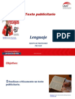 Diapositivas - Texto Publicitario