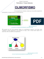 Polimorfismo Y Clases Abstractas